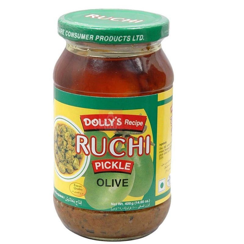 RUCHI OLIVE PICKLE 400G