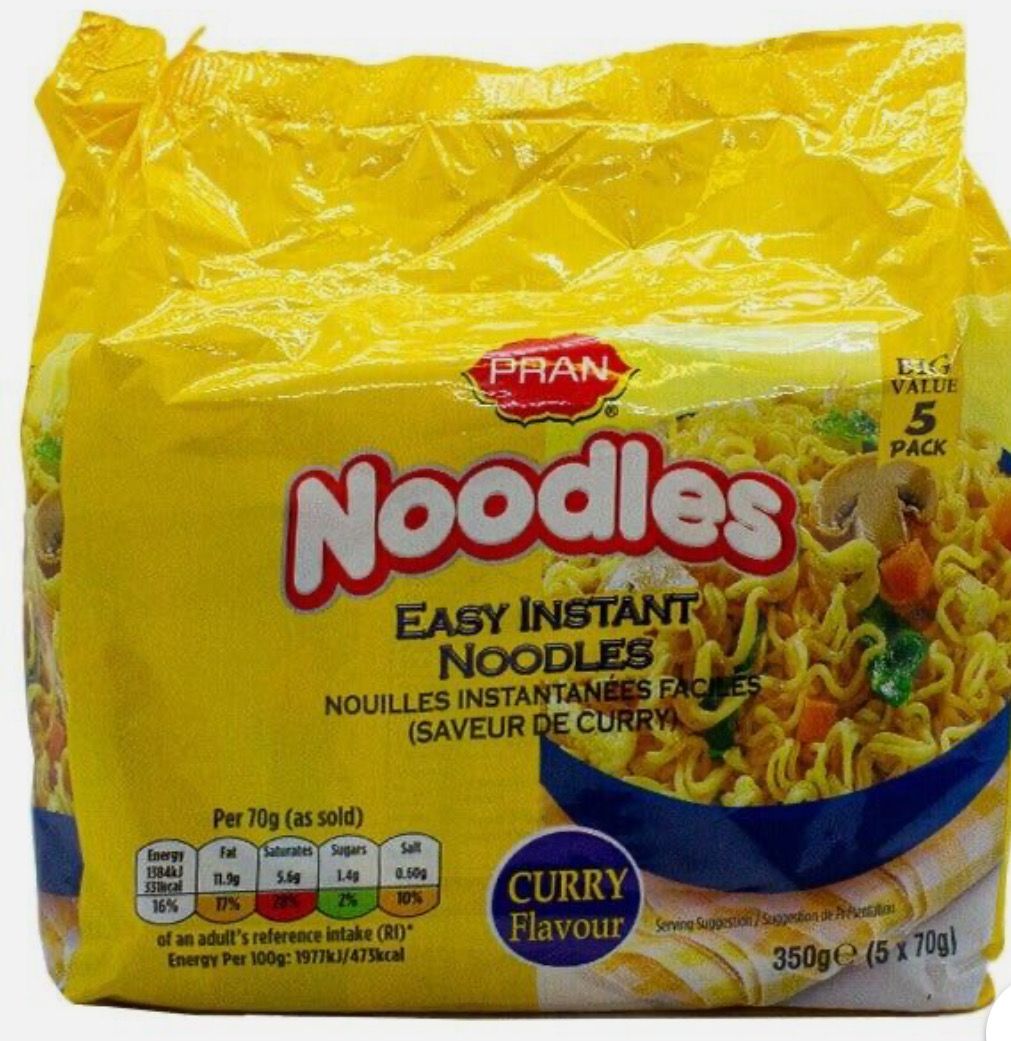 SALE PRAN NOODLES CURRY FLAVOUR (70g x Pack of 5)