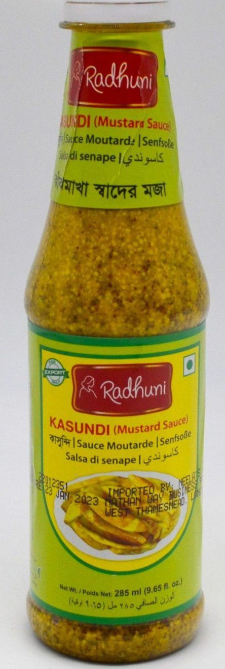 SALE RADHUNI KASHUNDI MASTURD SAUCE 285 ML
