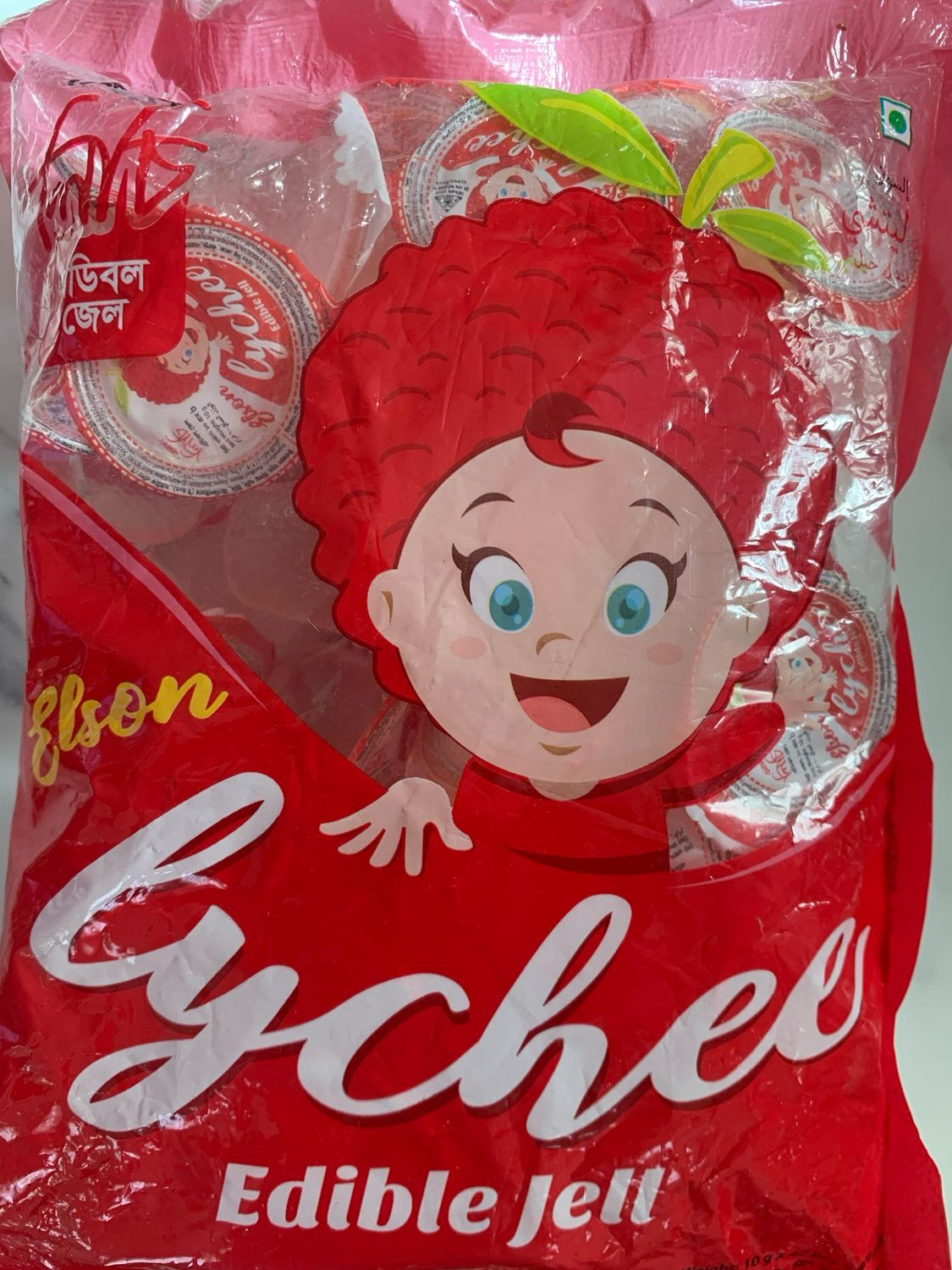 LYCHEE EDIBLE JELLY 400G