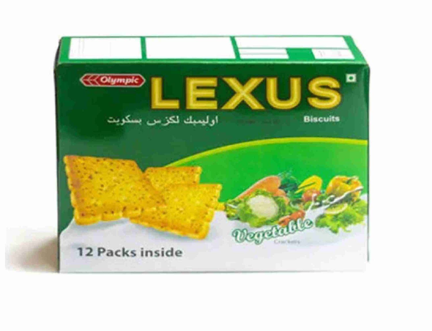 SALE - OLYMPIC LEXUS VEG. CRACKERS 216 GM SALE - OLYMPIC LEXUS VEG. CRACKERS 216 GM