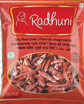 SALE - RADHUNI DRY RED CHILI 100G