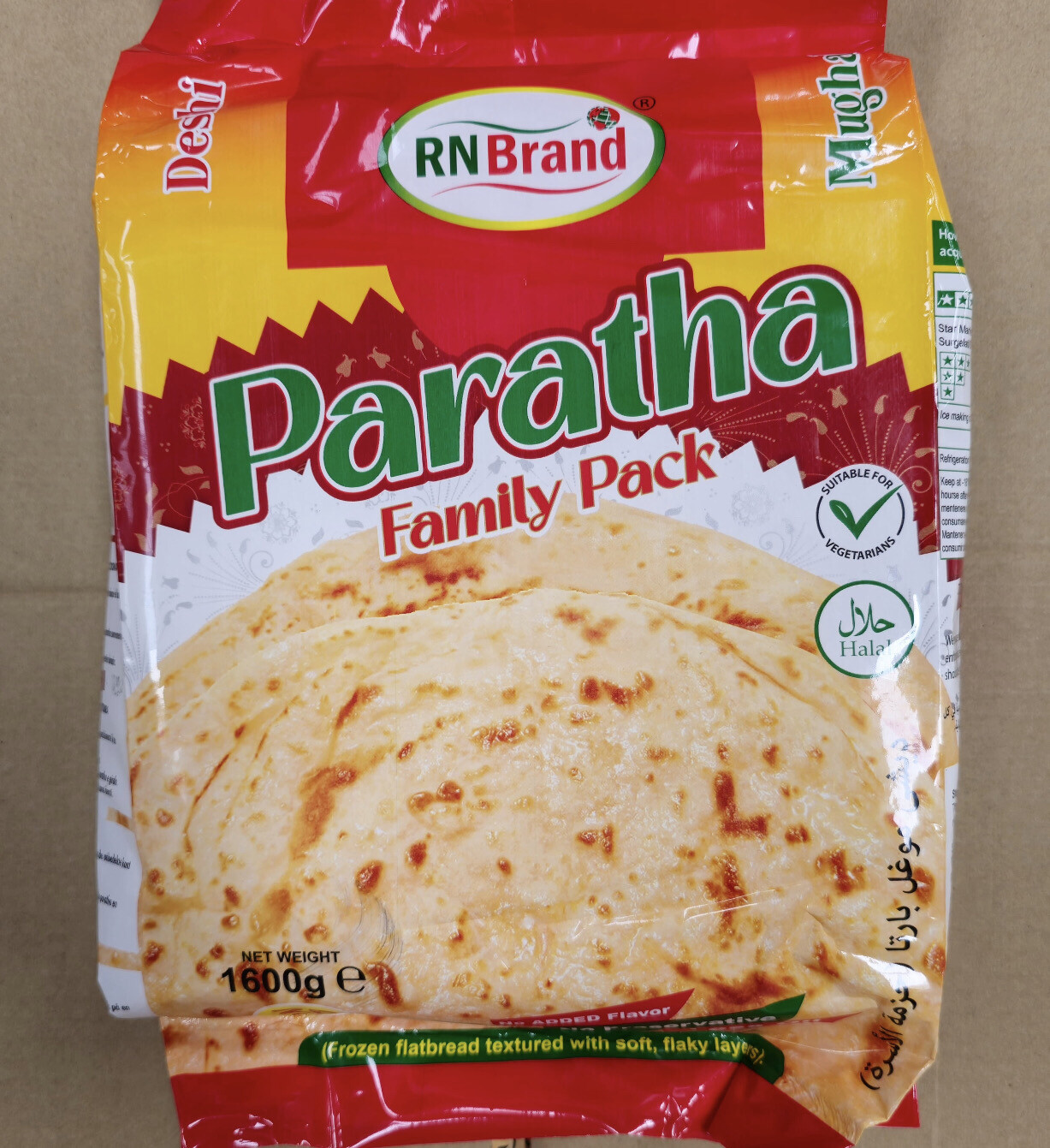 PLAIN MUGLAY PARATHA FAMILY PACK 30 PCS