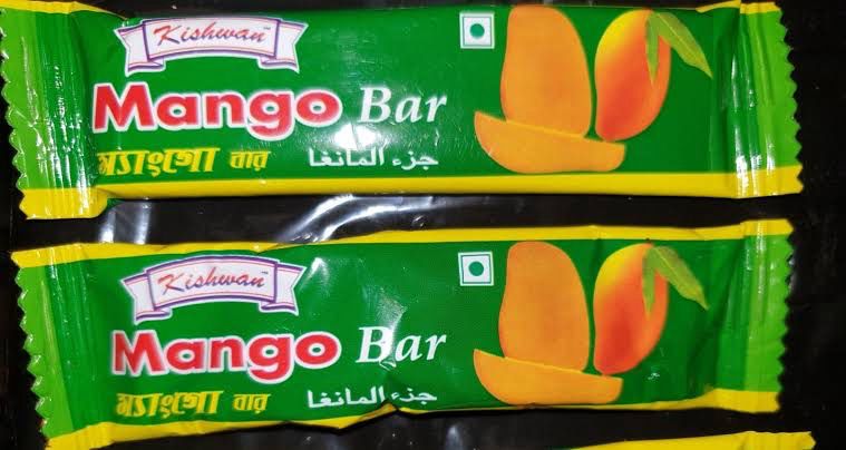 KISHWAN MANGO BAR 10 PCS