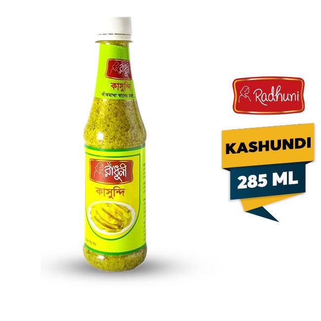 RADHUNI KASHUNDI MASTURD SAUCE 285 ML