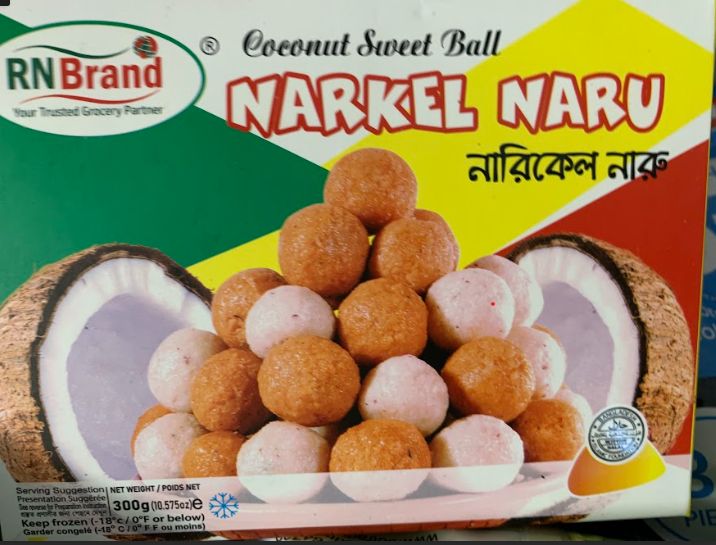 NARIKEL NARU / SWEET COCONUT BALL 300 G