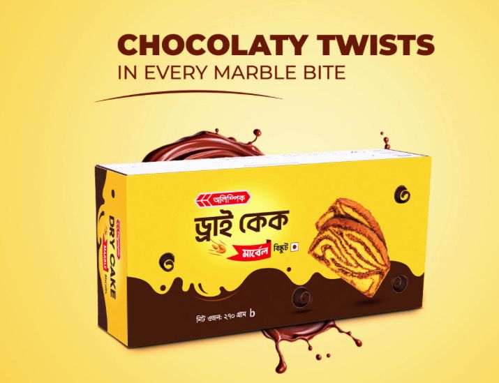 OLYMPIC MARBLE DRY CAKE 290G