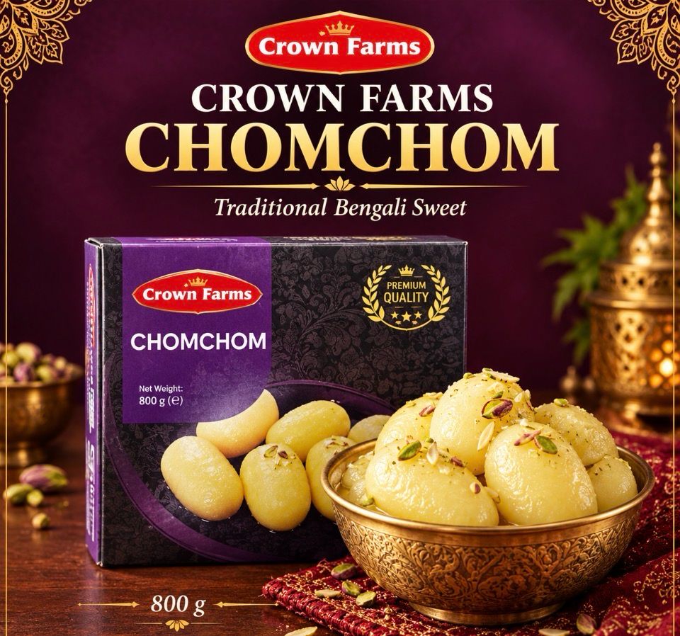CHOMCHOM 800G - BANGLADESHI PREMIUM SWEETS CHOMCHOM 800G - BANGLADESHI PREMIUM SWEETS