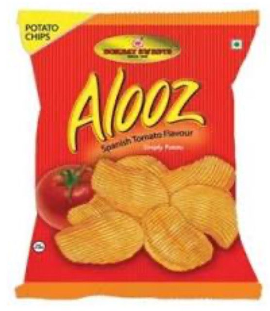 BOMBAY SWEETS ALOOZ CHIPS - 3 for kr. 20