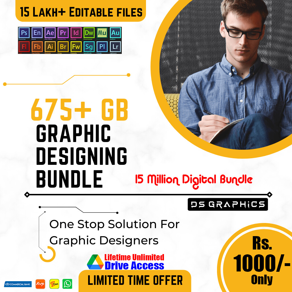 675GB Graphic Design Bundle