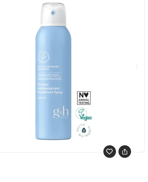 Spray Déodorant Antiperspirant Protect g&amp;h GOODNESS &amp; HEALTH™ - 200 ml