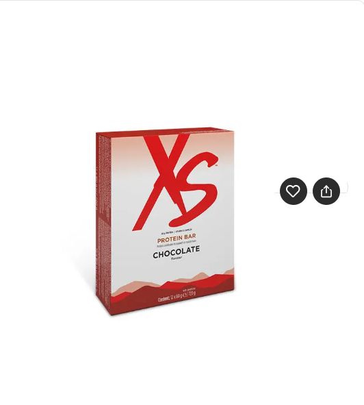Barres Protéinées goût chocolat XS™ - 12 barres x 60 g / 720 g