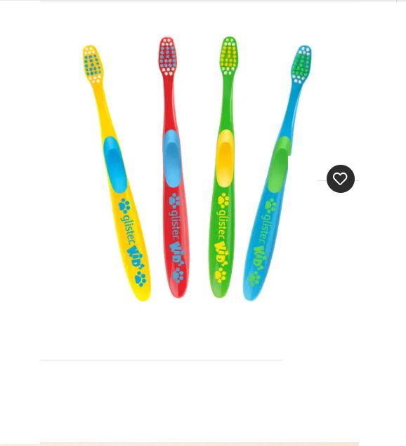 Brosses à Dents pour Enfants GLISTER™ Kids - Unité