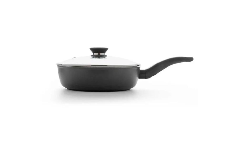 Poêle Antiadhésive avec couvercle, 24 cm, iCook