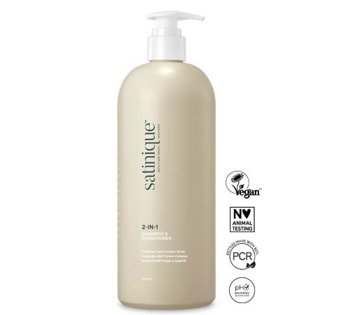 Shampoing et Après-Shampoing 2 en 1  - 750 ml Satinique™