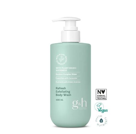 400 ml Gel Douche pour le Corps Refresh g&amp;h GOODNESS &amp; HEALTH