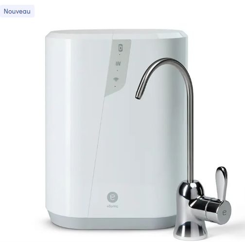 Système de traitement de l&#39;eau eSpring(TM) avec robinet auxiliaire