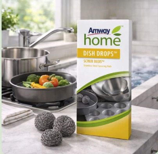 Tortillons à Récurer en Inox DISH DROPS™ SCRUB BUDS™