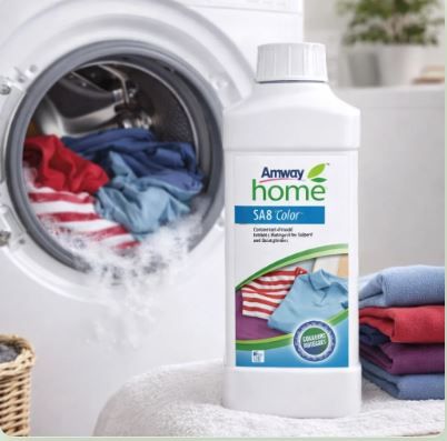 Lessive Liquide Concentrée SA8™ Amway Home™ pour textiles noirs et colorés - 1l