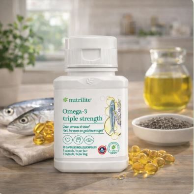 Huile de poisson Omega-3 Triple Strength Nutrilite™ - 30 capsules