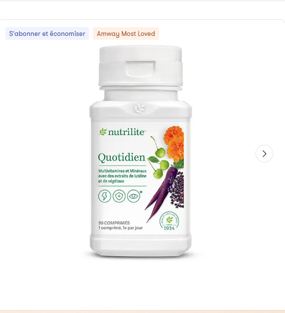 Quotidien Nutrilite™ - 45 comprimés (1 par jour)