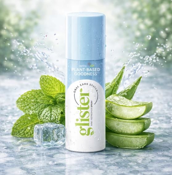 Rafraîchisseur d’Haleine Glister™ - Flacon de 14 ml avec pulvérisateur