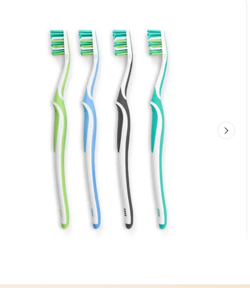 Brosse à dents Multi-Actions (souple) Glister™ - 4 brosses par lot