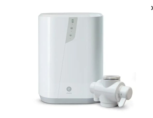 Système de traitement de l'eau eSpring(™) avec dérivateur de robinet