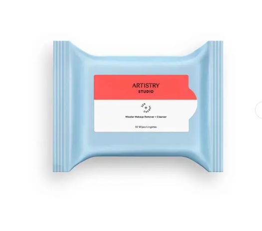Lingettes micellaires démaquillantes + nettoyantes Artistry Studio™ - 30 Lingettes