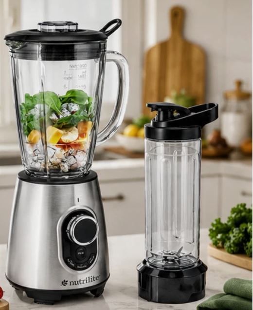 Blender électrique haute vitess avec bol en verre 6 Nutrilite™