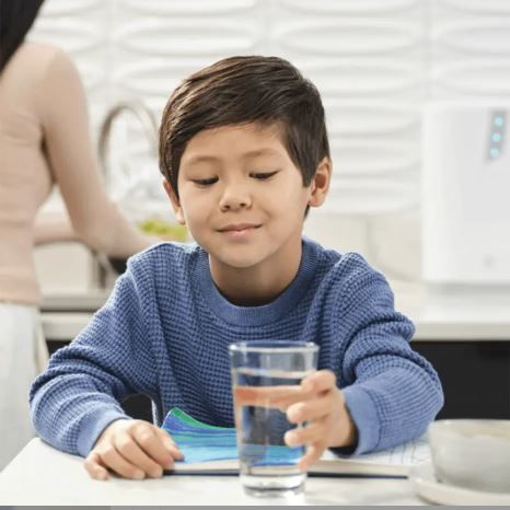 Système de traitement de l'eau avec dérivateur de robi
