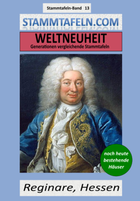 Stammtafelnband STB 13 - Reginare, Hessen