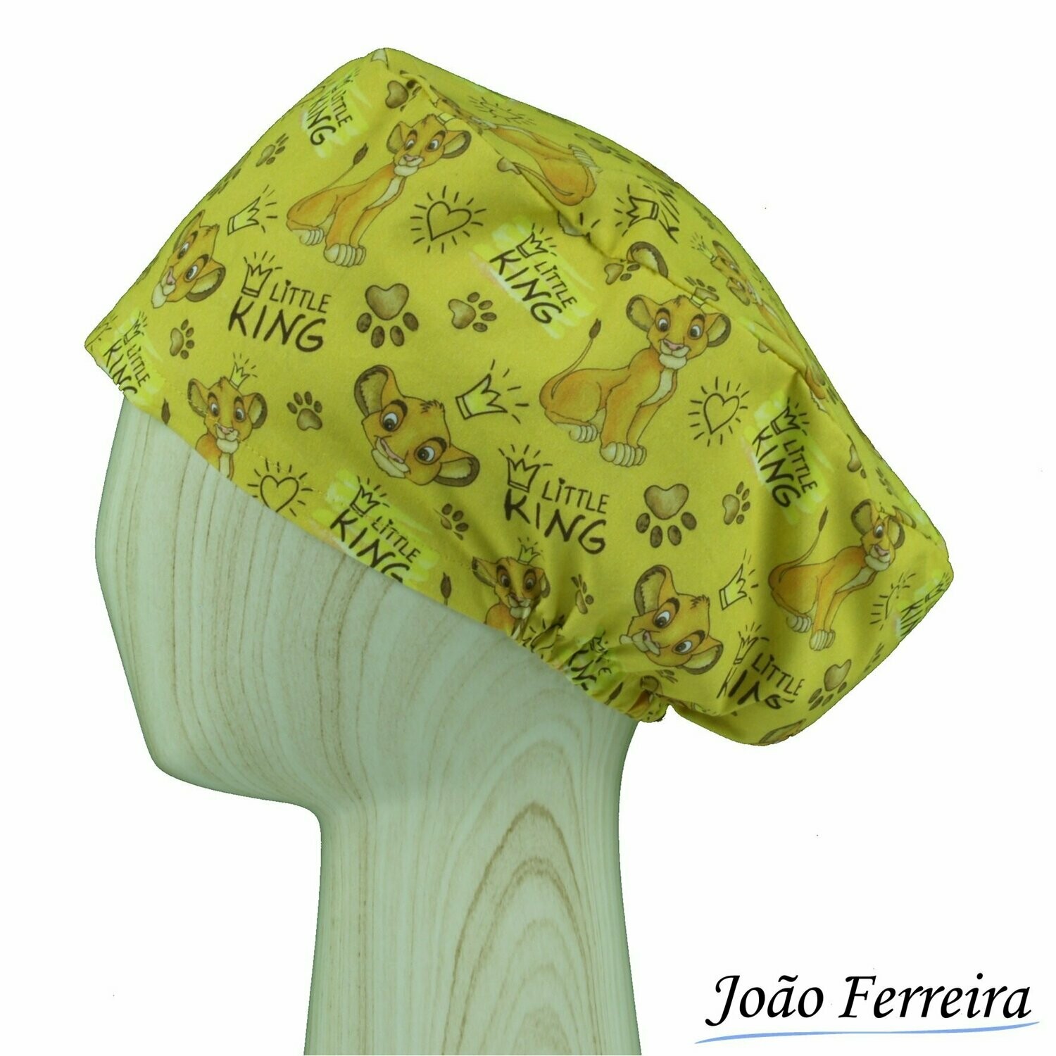 Gorro quirófano pelo largo Rey León 1
