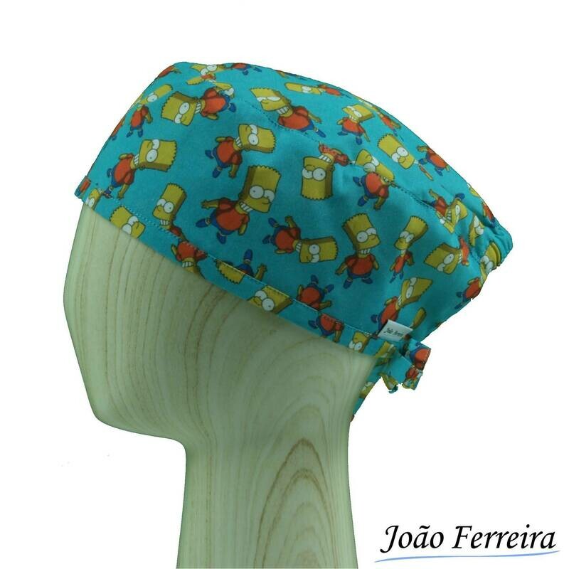 Gorro quirófano pelo corto Bart Simpson