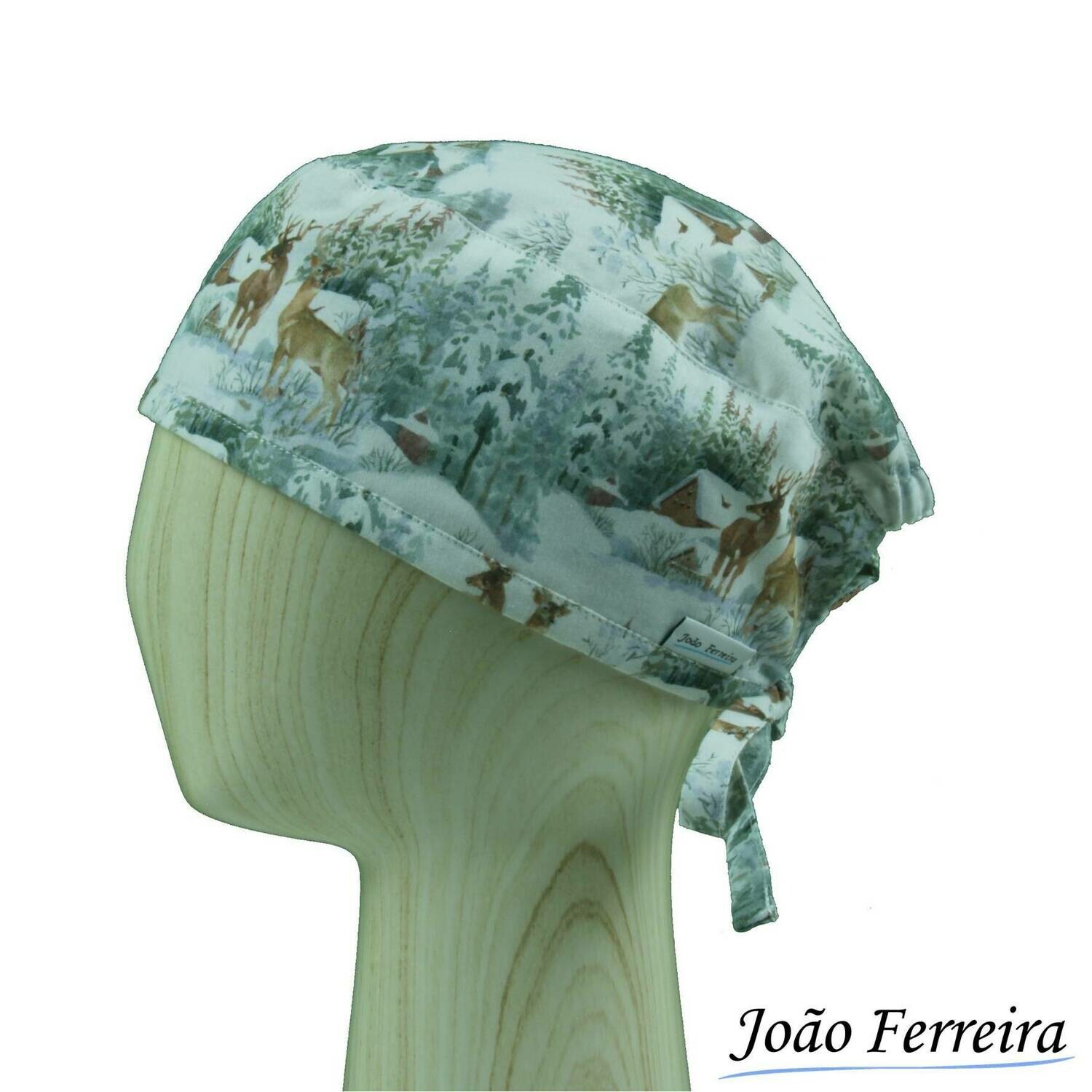 Gorro quirófano pelo corto Pueblo nevado