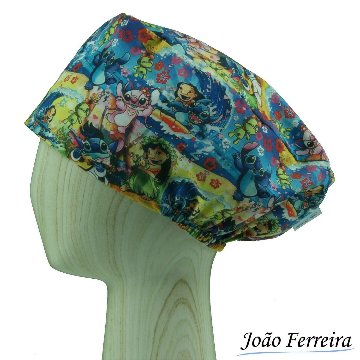 Gorro quirófano pelo largo Lilo & Stitch 1