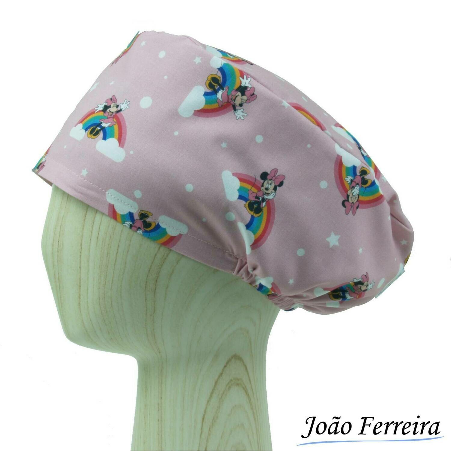 Gorro quirófano pelo largo Minnie Mouse 1