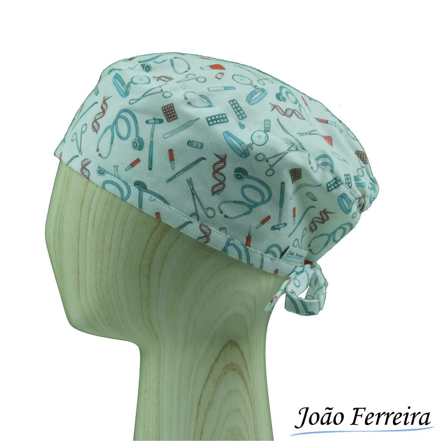 Gorro quirófano pelo corto Inst. Sanitario