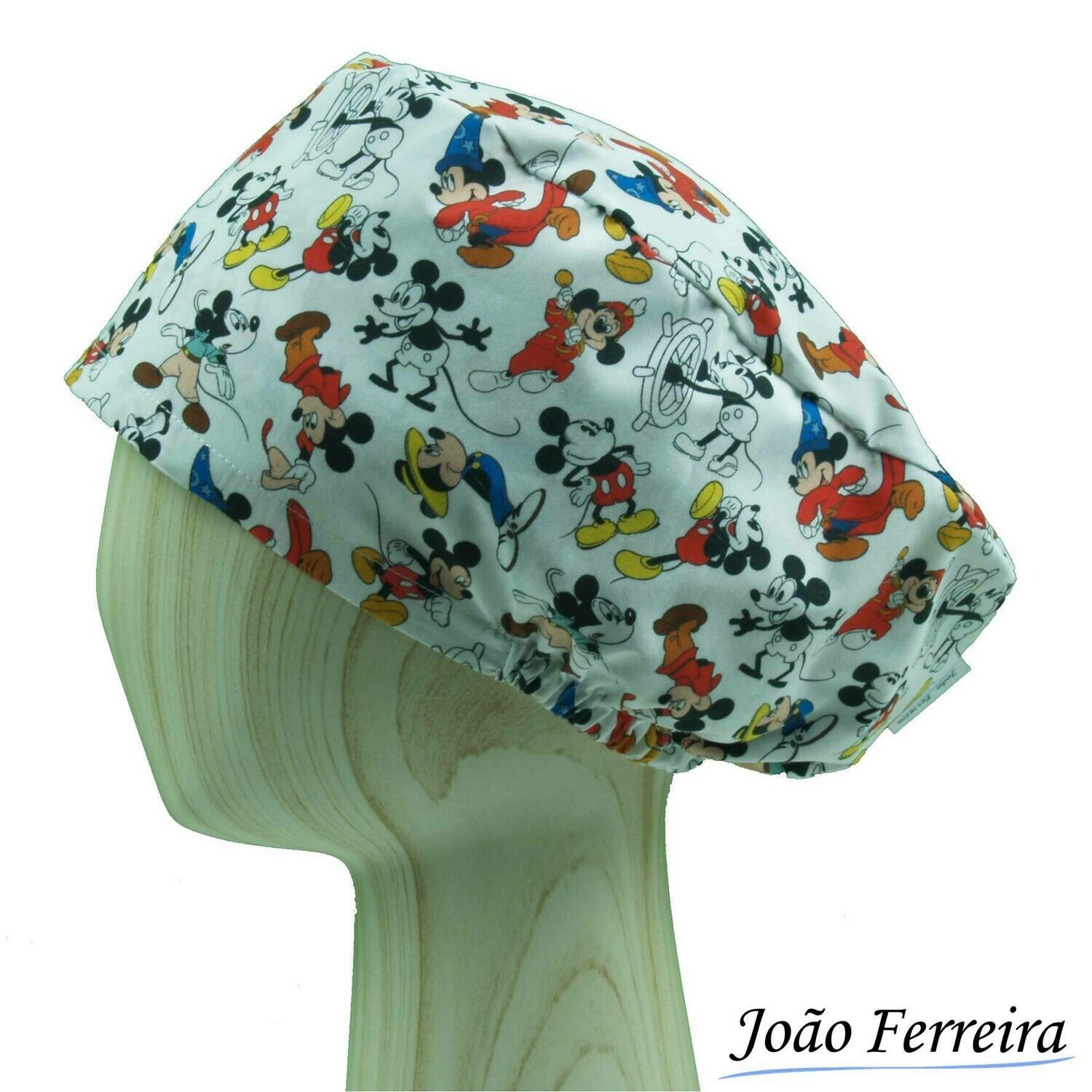 Gorro quirófano pelo largo Mickey y amigos 1