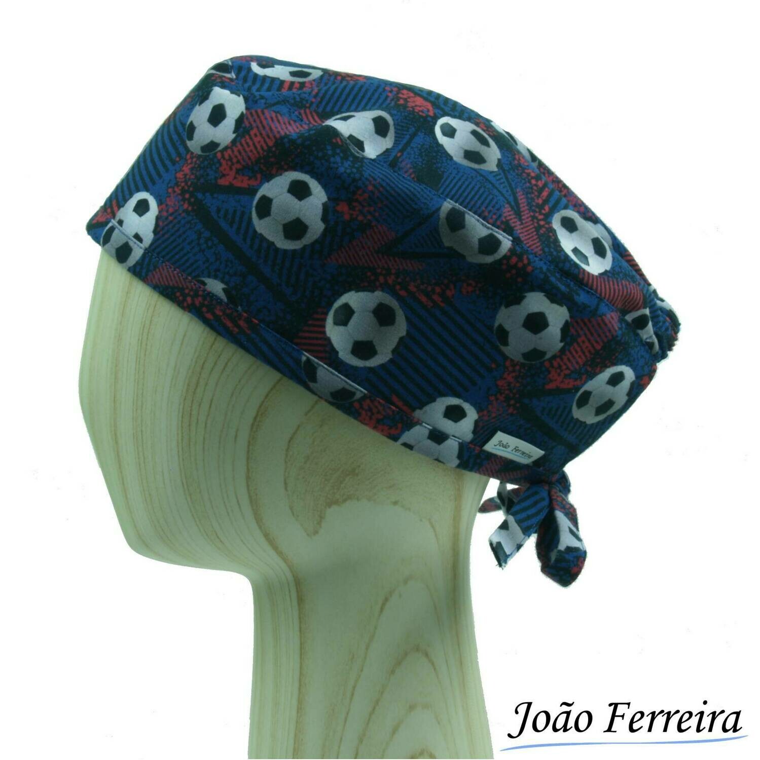 Gorro quirófano pelo corto Balones futbol