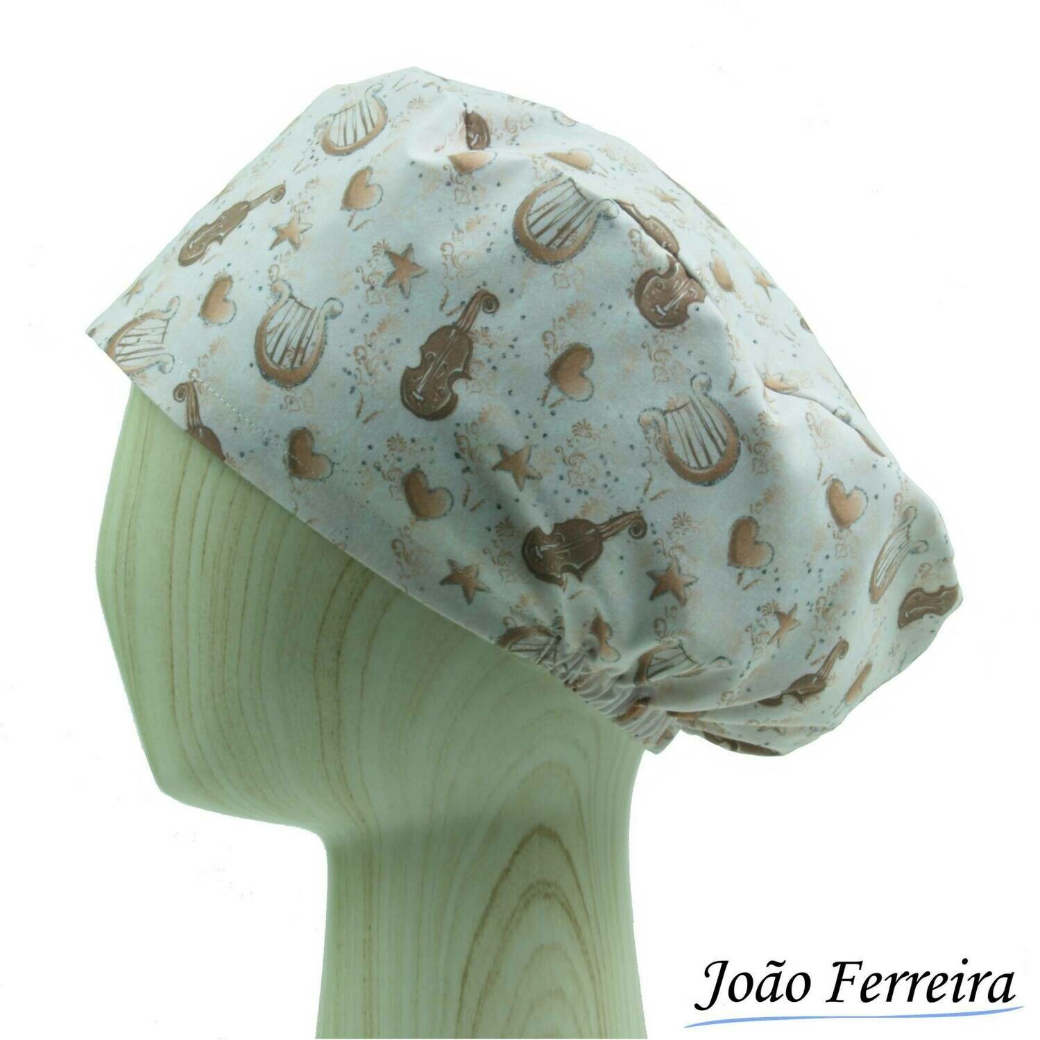 Gorro quirófano pelo largo Violín y arpa