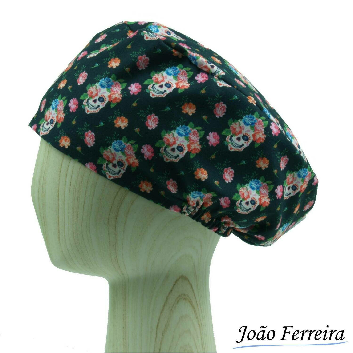 Gorro quirófano pelo largo Calaveras 3