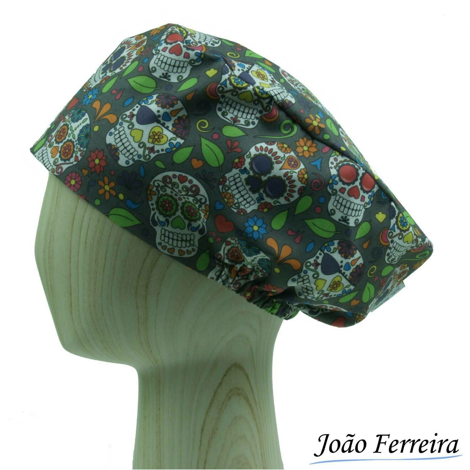 Gorro quirófano pelo largo Calaveras 4
