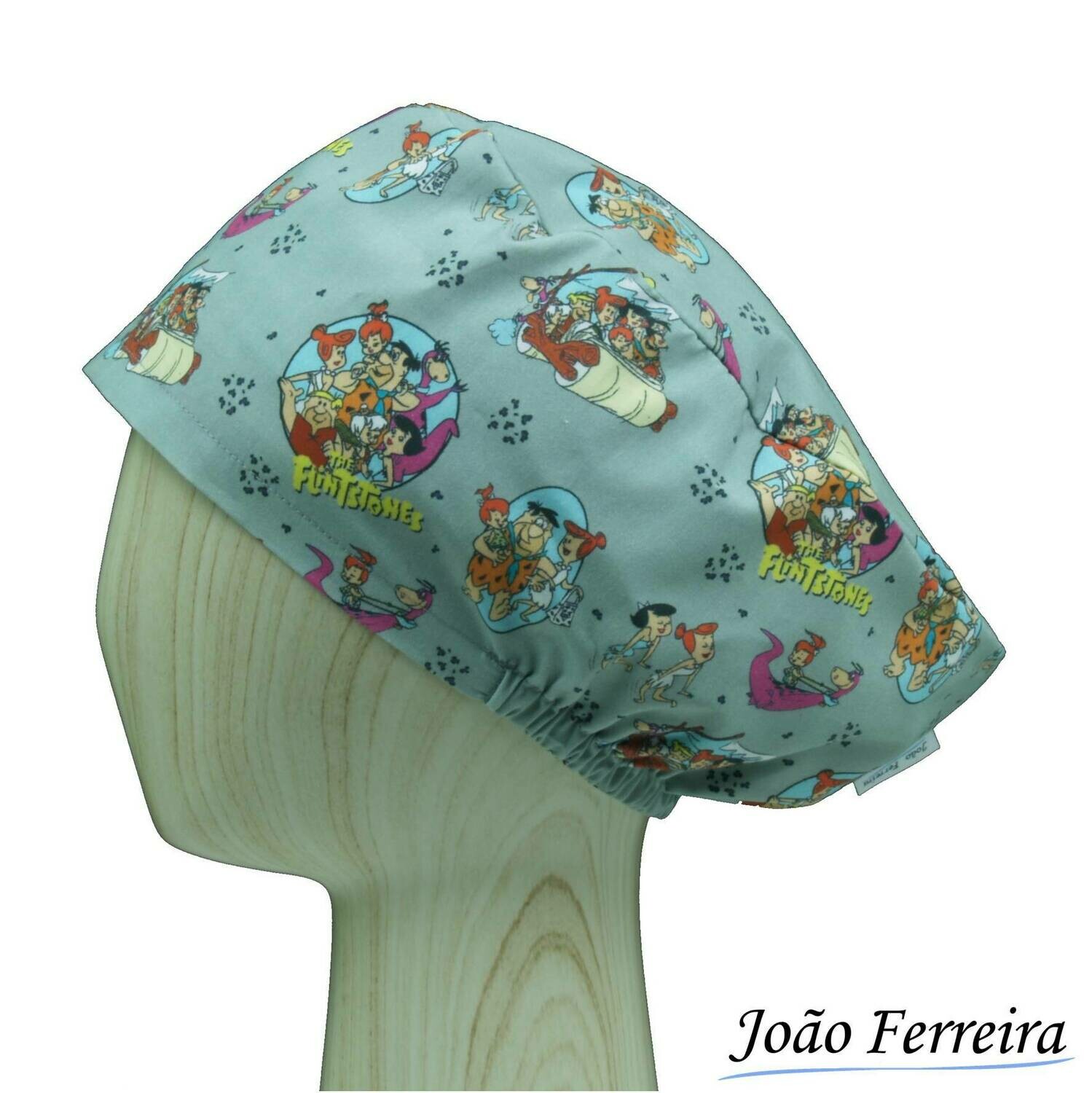 Gorro quirófano pelo largo Los Picapiedra