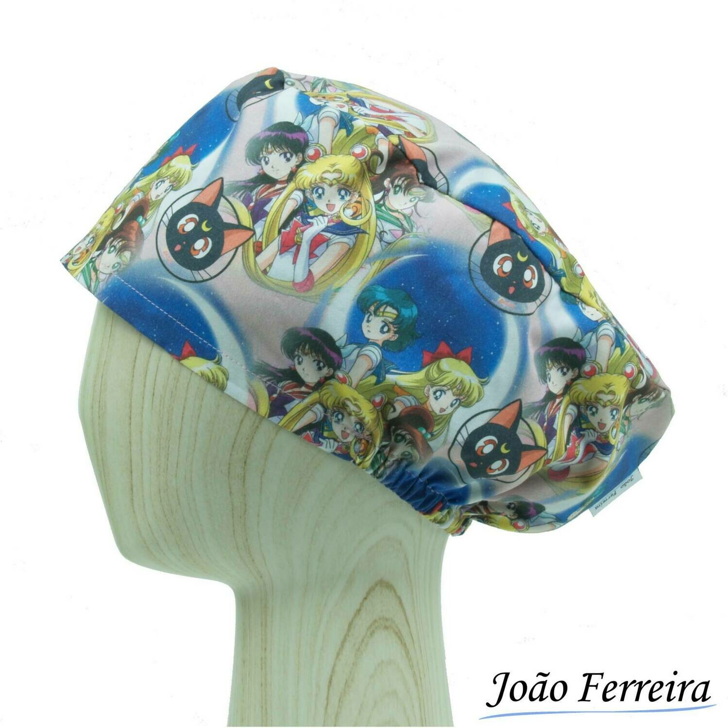 Gorro quirófano pelo largo Sailor Moon 1
