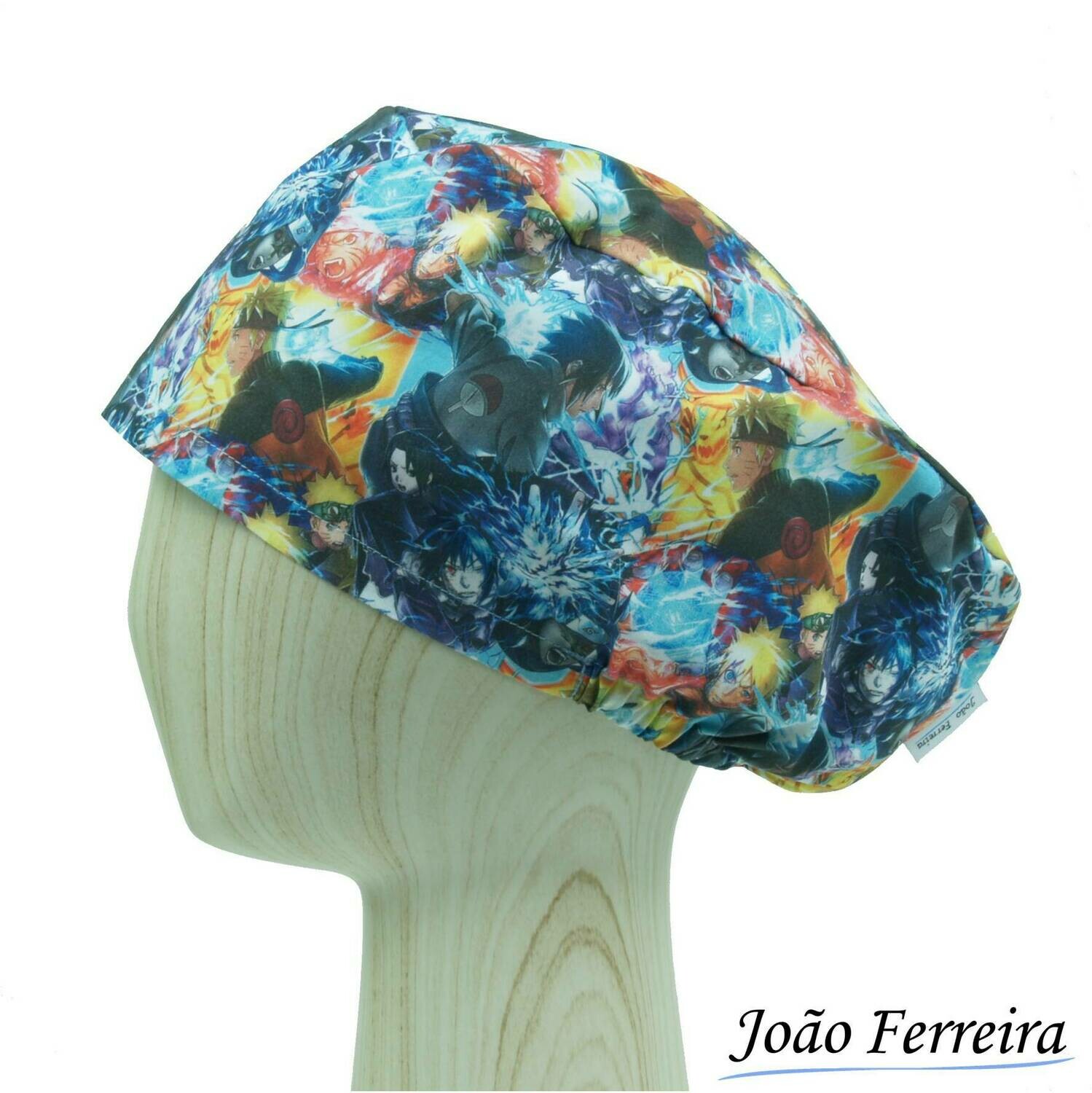 Gorro quirófano pelo largo Naruto