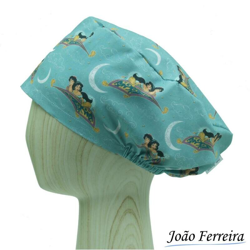 Gorro quirófano pelo largo Aladín 1 personajes
