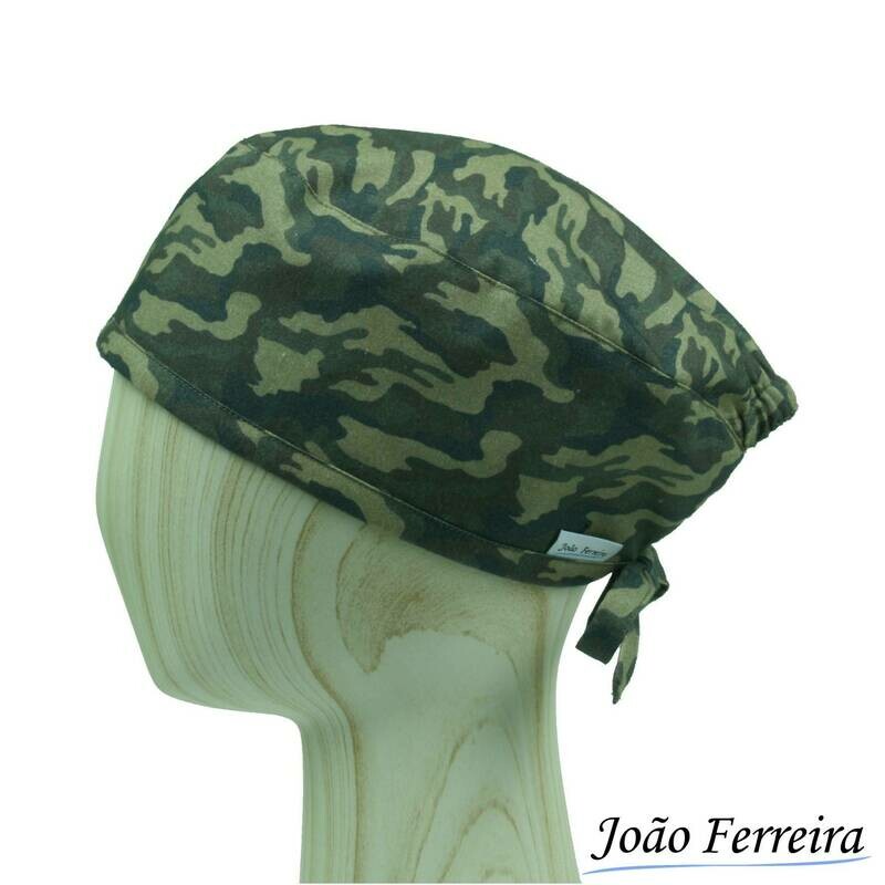 Gorro quirófano pelo corto Camuflaje