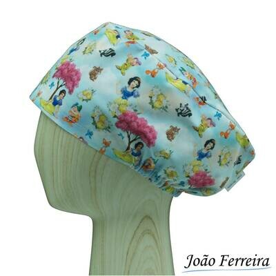 Gorro quirófano pelo largo Blancanieves 4