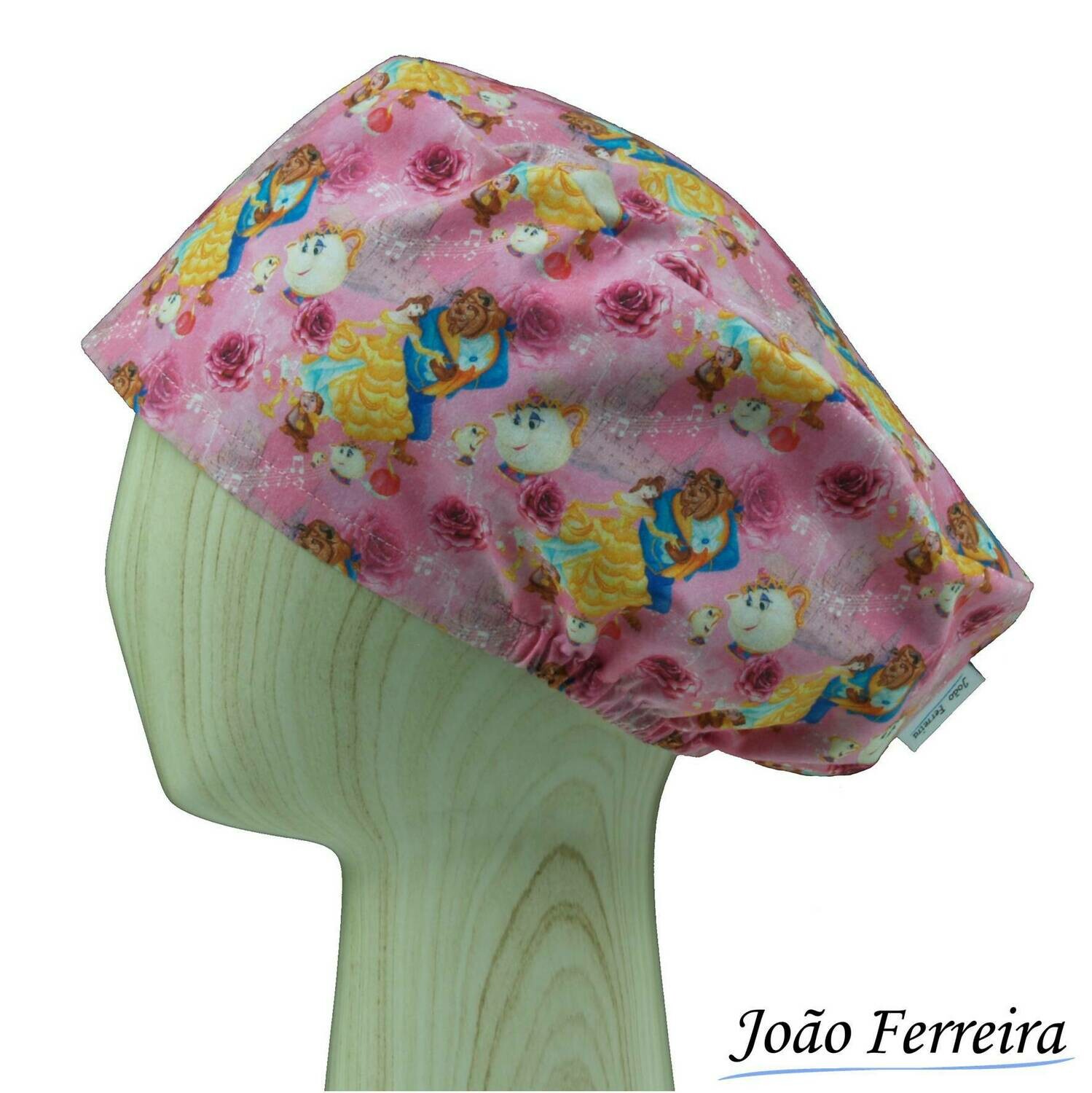 Gorro quirófano pelo largo Bella y Bestia 1